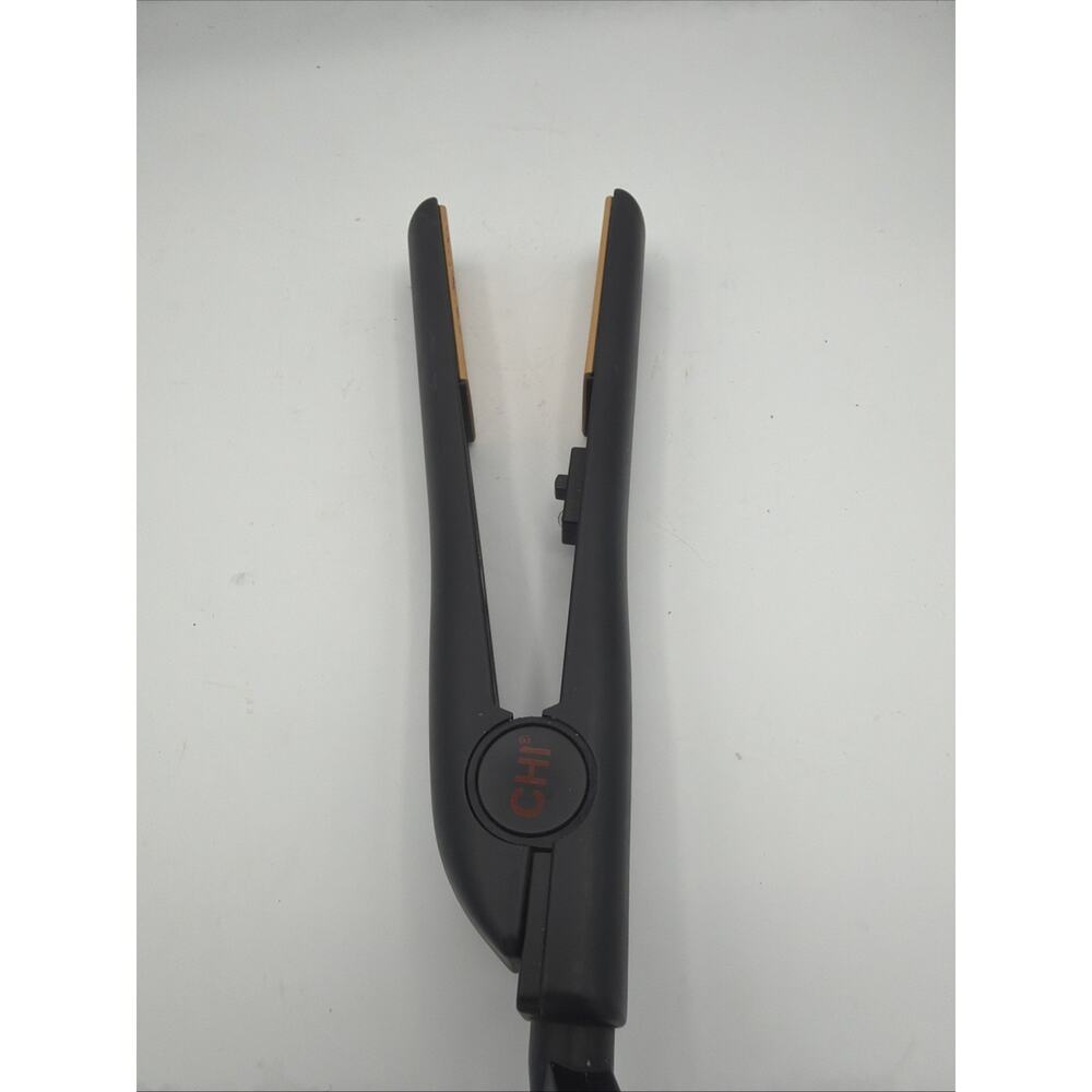 Chi Air Expert Flat Iron Tourmaline Ceramic Hairstyling 1" Global Beauty Black